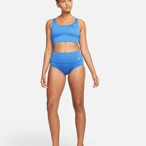 NIKE ESSENTIAL HIGH-WAISTED SWIM BOTTOM AND SCOOP NECK SWIM TOP 2PIECE XL NWT